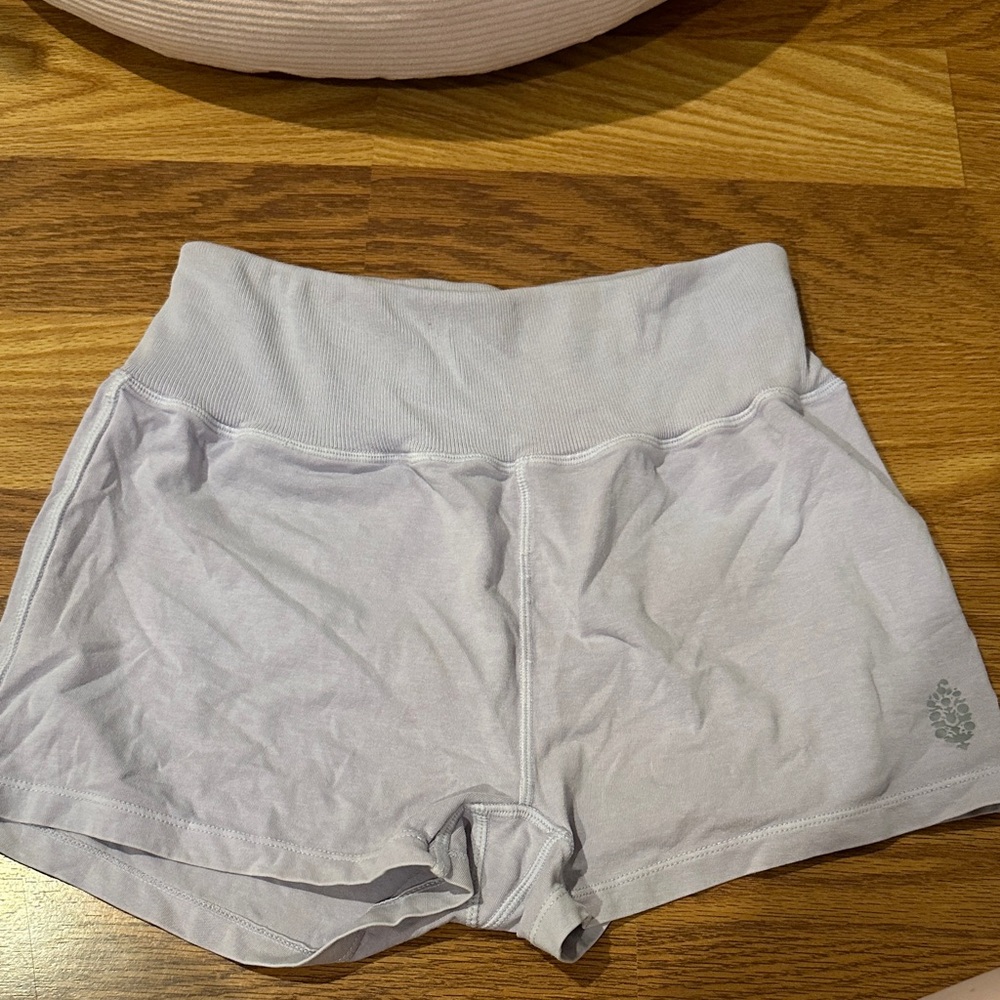 Free People Light Purple Biker Shorts